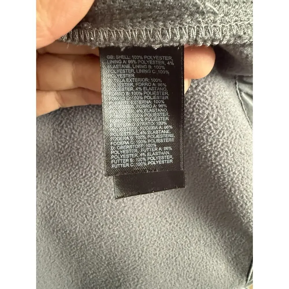 The North Face Mens WINDWALL Jacket Gray Sz Md
